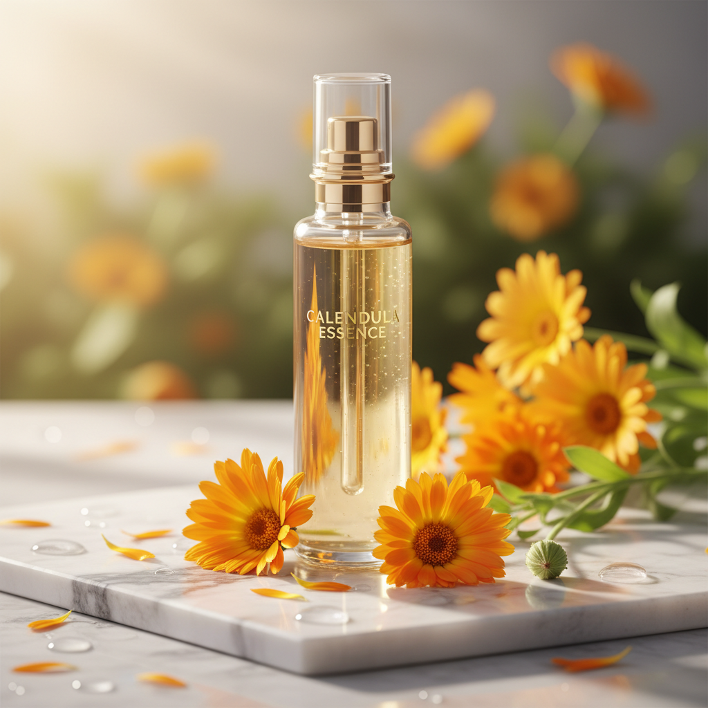 Eau florale de calendula sans parfum sans huile essentielle Medessencecosmétique