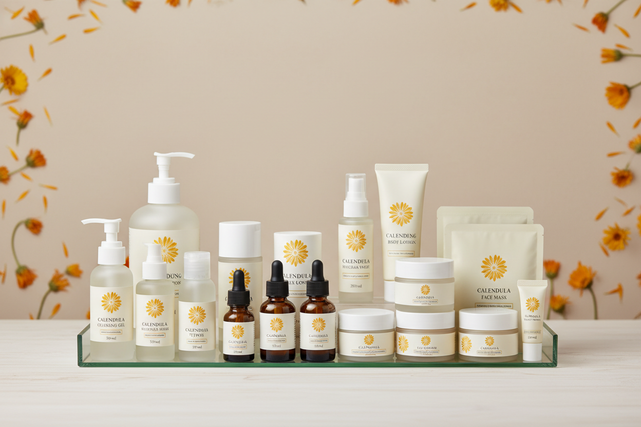 Les essentiels pour les peaux sensibles et réactives - best sellers calendula medessencecosmétique